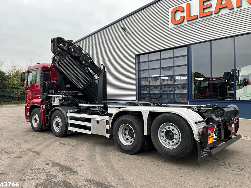 MAN TGS 35.480 8x4H Euro 6 HMF 40 Tonmeter laadkraan + Fly-Jib - Hook lift truck, Crane truck: picture 5 MAN TGS 35.480 8x4H Euro 6 HMF 40 Tonmeter laadkraan + Fly-Jib - Hook lift truck, Crane truck: picture 5