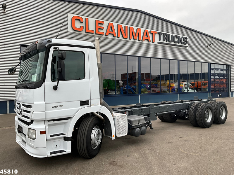 Mercedes-Benz Actros 2631 6x4 Manual Full steel JUST 7.012 KM! - Cab chassis truck: picture 1 Mercedes-Benz Actros 2631 6x4 Manual Full steel JUST 7.012 KM! - Cab chassis truck: picture 1