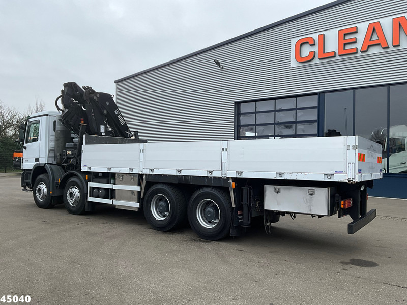 Crane truck Mercedes-Benz Actros 4141 8x4 manual Hiab 32 Tonmeter laadkraan + Fly-jib: picture 7