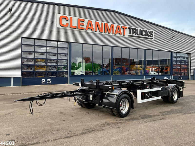 Noyens 2-assige containeraanhangwagen - Container transporter/ Swap body trailer: picture 1 Noyens 2-assige containeraanhangwagen - Container transporter/ Swap body trailer: picture 1