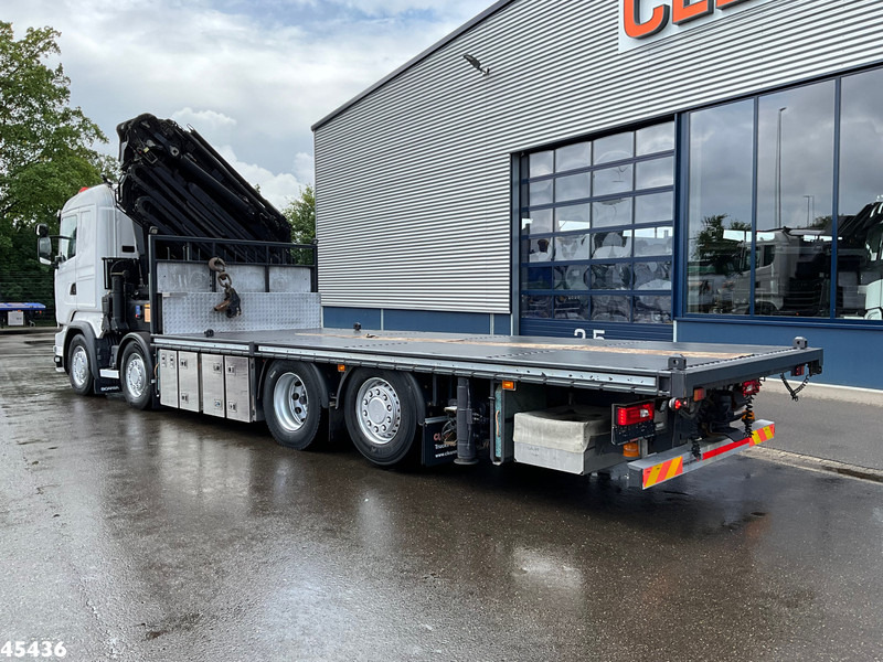 Scania R490 8x2 Euro 6 Retarder HMF 85 Tonmeter laadkraan + Fly-jib - Crane truck: picture 2 Scania R490 8x2 Euro 6 Retarder HMF 85 Tonmeter laadkraan + Fly-jib - Crane truck: picture 2