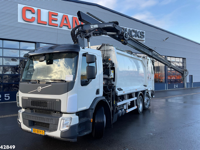 Volvo FE 280 Euro 6 Hiab 21 Tonmeter laadkraan - Garbage truck: picture 1 Volvo FE 280 Euro 6 Hiab 21 Tonmeter laadkraan - Garbage truck: picture 1