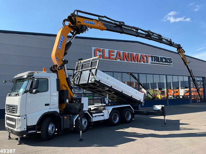 Volvo FH 500 8x4 Effer 65 Tonmeter laadkraan + Fly-Jib - Tipper, Crane truck: picture 1 Volvo FH 500 8x4 Effer 65 Tonmeter laadkraan + Fly-Jib - Tipper, Crane truck: picture 1