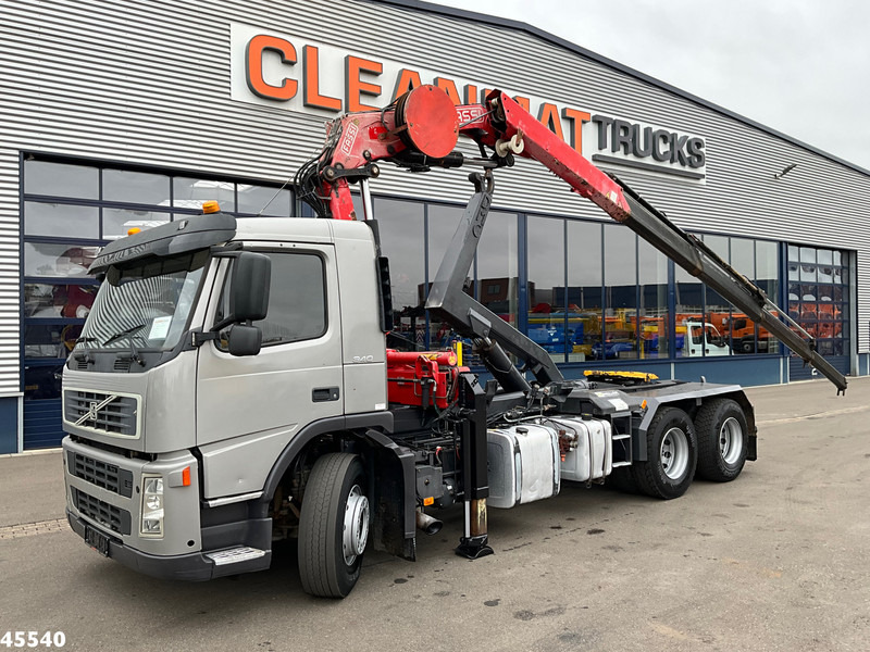 Volvo FM 340 6x4 Fassi 19 Tonmeter laadkraan - Hook lift truck, Crane truck: picture 1 Volvo FM 340 6x4 Fassi 19 Tonmeter laadkraan - Hook lift truck, Crane truck: picture 1