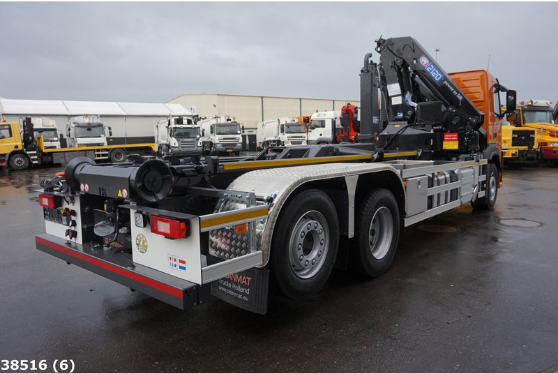 Volvo FM 410 HMF 21 Tonmeter laadkraan - Hook lift truck, Crane truck: picture 4 Volvo FM 410 HMF 21 Tonmeter laadkraan - Hook lift truck, Crane truck: picture 4