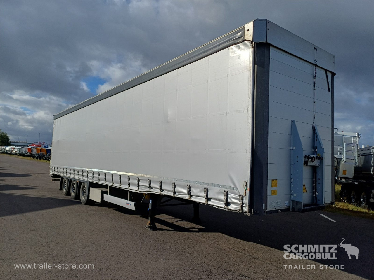 SCHMITZ Auflieger Curtainsider Mega - Curtainsider semi-trailer: picture 1 SCHMITZ Auflieger Curtainsider Mega - Curtainsider semi-trailer: picture 1