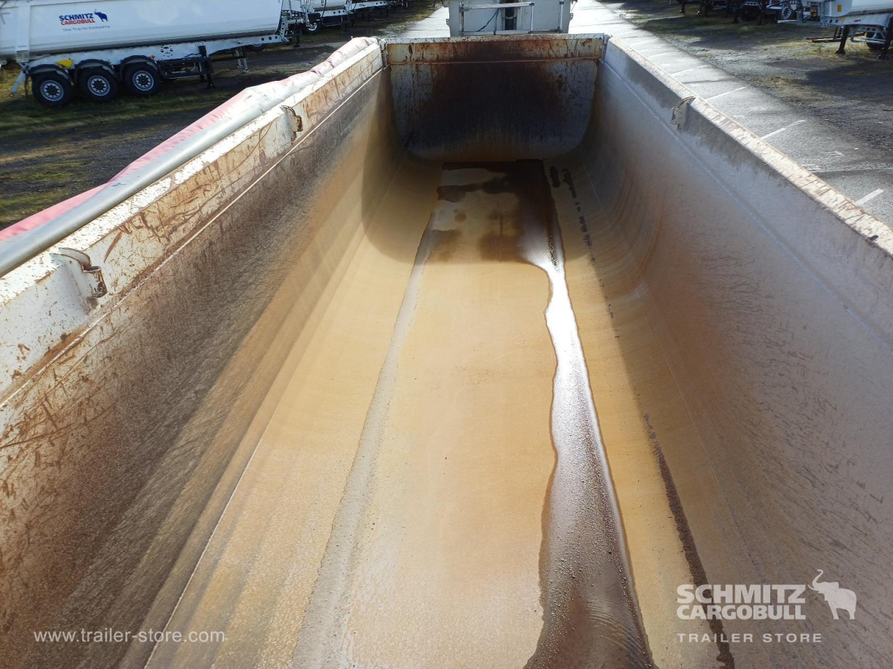 SCHMITZ Auflieger Kipper Stahlrundmulde 24m³ - Tipper semi-trailer: picture 5 SCHMITZ Auflieger Kipper Stahlrundmulde 24m³ - Tipper semi-trailer: picture 5