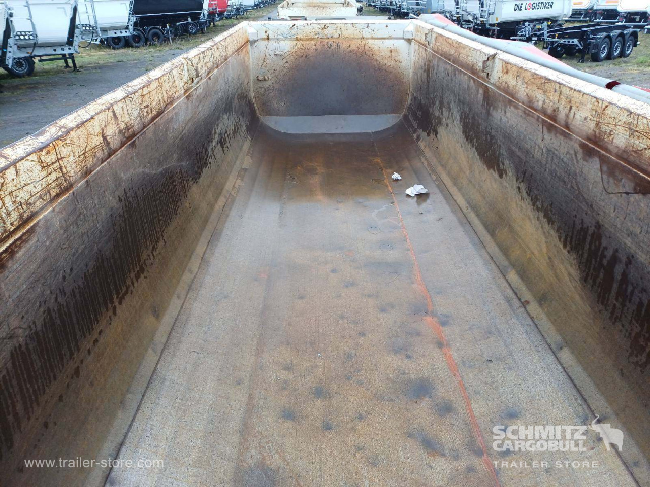 SCHMITZ Auflieger Kipper Stahlrundmulde 24m³ - Tipper semi-trailer: picture 5 SCHMITZ Auflieger Kipper Stahlrundmulde 24m³ - Tipper semi-trailer: picture 5