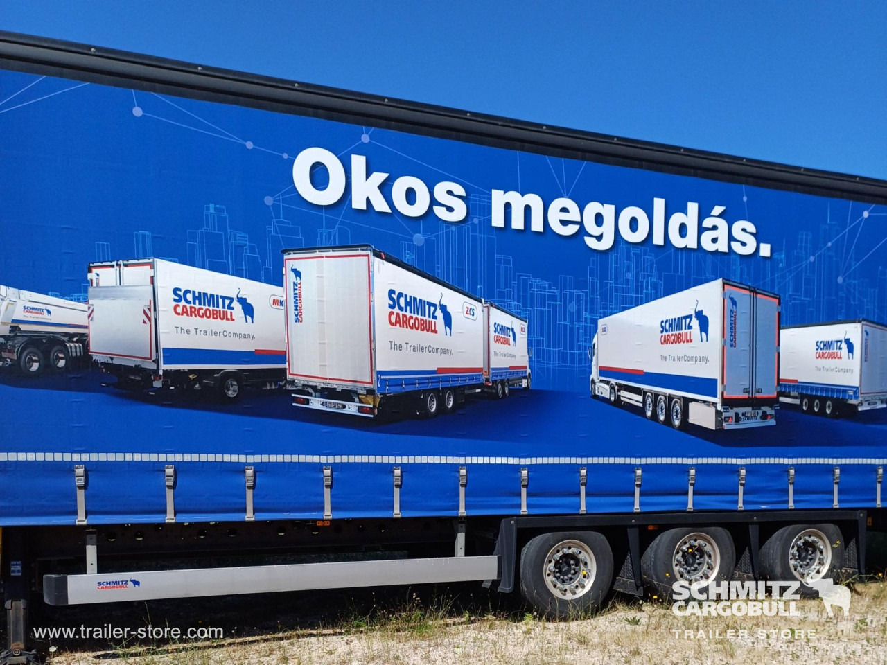 SCHMITZ Curtainsider Mega - Curtainsider semi-trailer: picture 1 SCHMITZ Curtainsider Mega - Curtainsider semi-trailer: picture 1