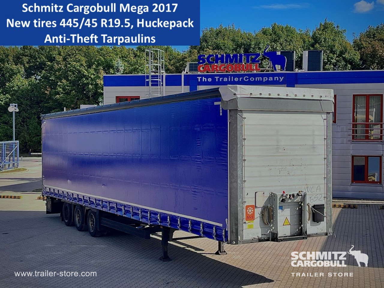 Curtainsider semi-trailer SCHMITZ Curtainsider Mega: picture 1
