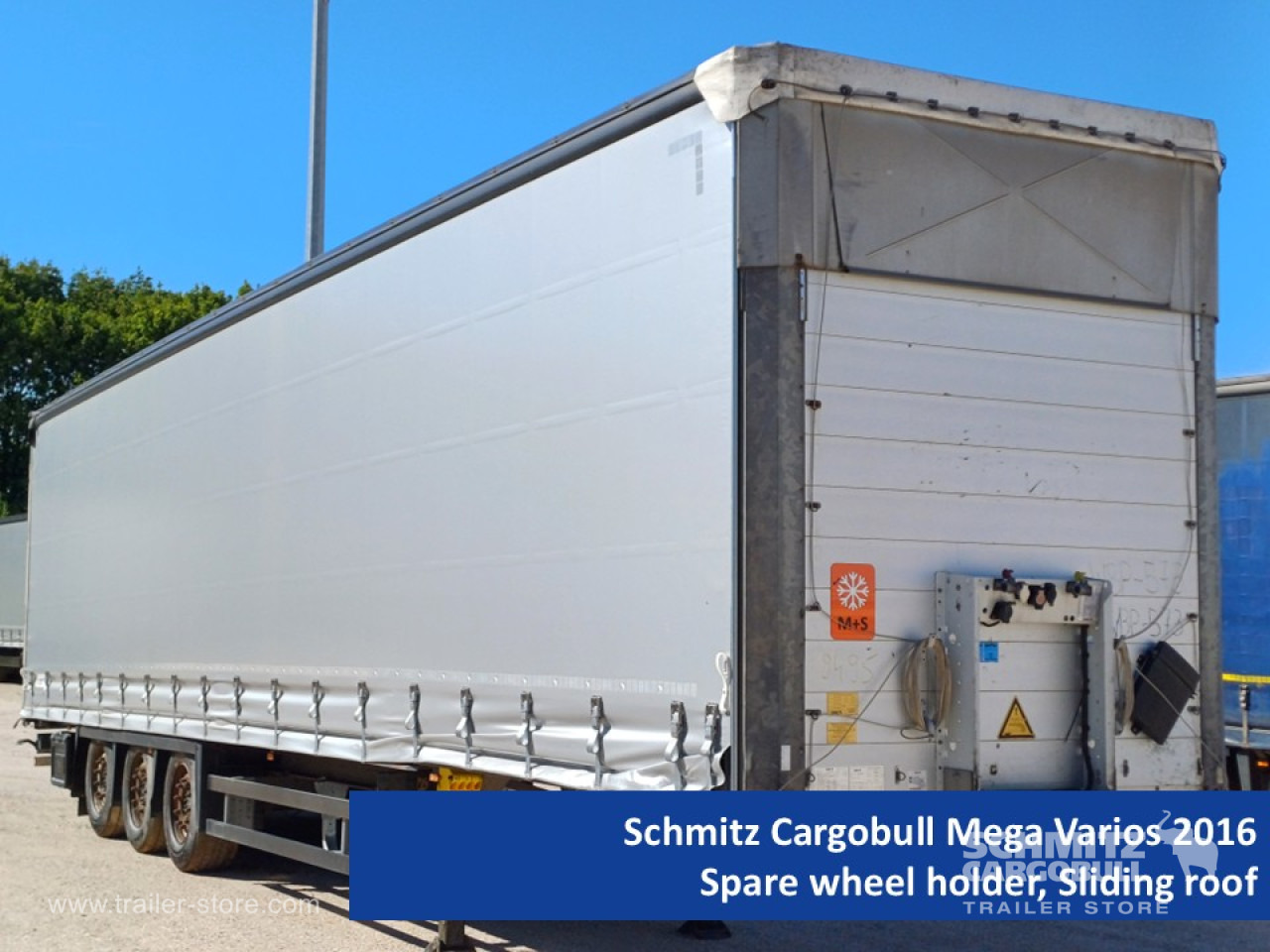 SCHMITZ Curtainsider Mega - Curtainsider semi-trailer: picture 1 SCHMITZ Curtainsider Mega - Curtainsider semi-trailer: picture 1