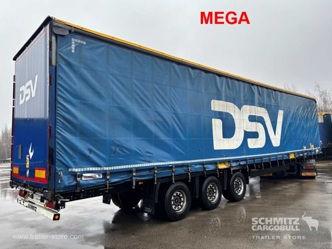 SCHMITZ Curtainsider Mega - Curtainsider semi-trailer: picture 1 SCHMITZ Curtainsider Mega - Curtainsider semi-trailer: picture 1