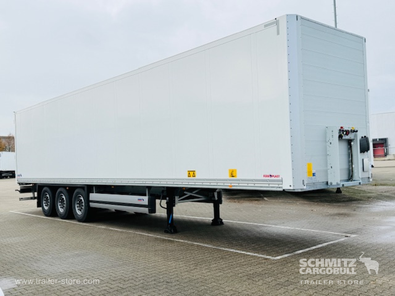 SCHMITZ Oplegger Kasten Standard - Closed box semi-trailer: picture 5 SCHMITZ Oplegger Kasten Standard - Closed box semi-trailer: picture 5