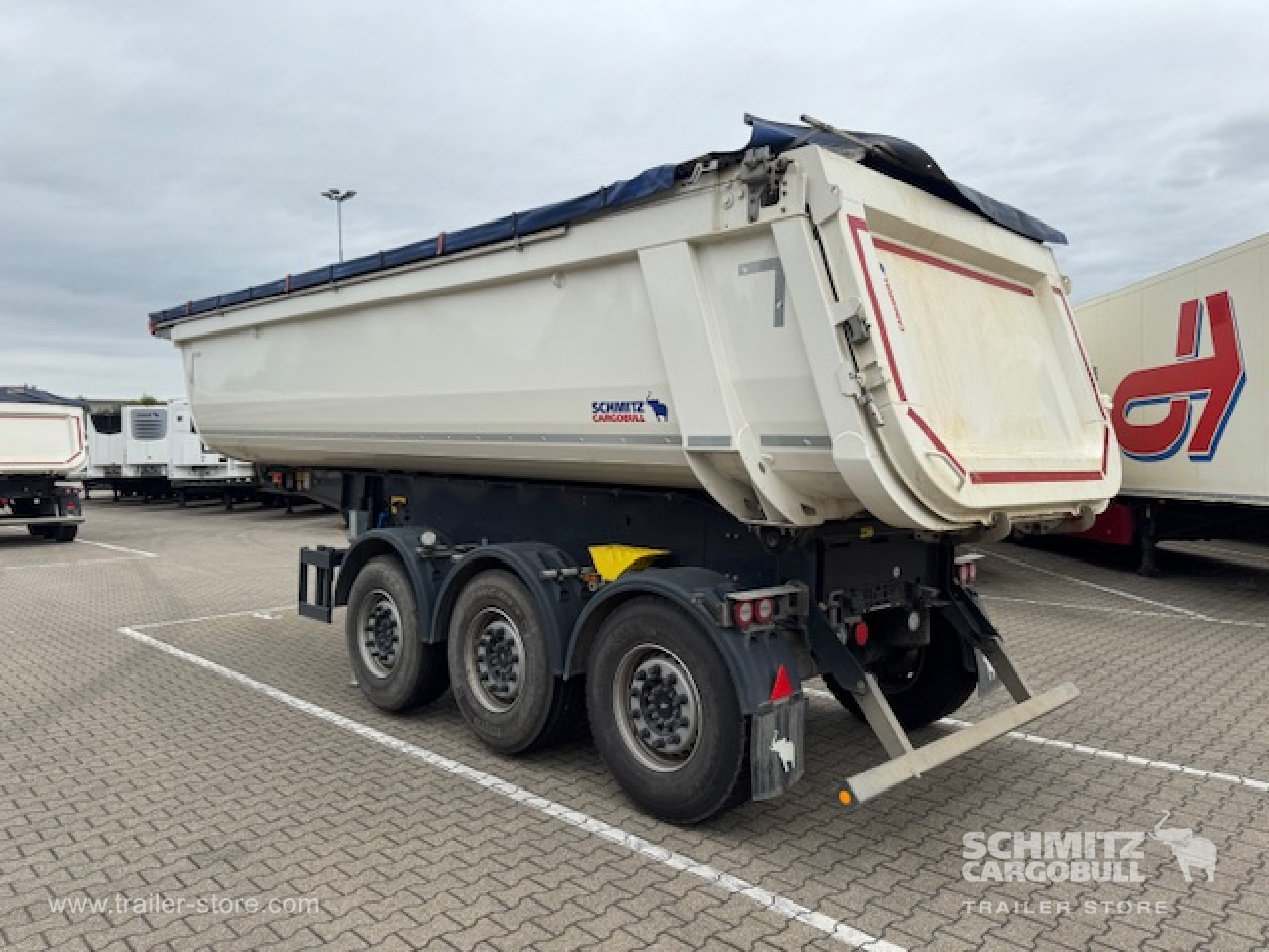 Tipper semi-trailer SCHMITZ Oplegger Kipper Standard 25m³: picture 6