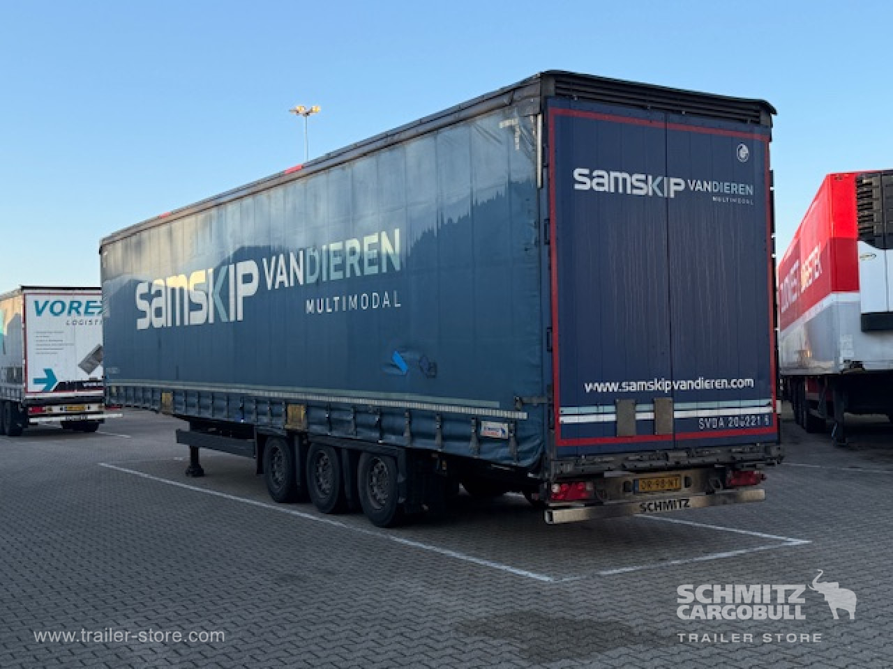 Curtainsider semi-trailer SCHMITZ Oplegger Schuifzeil Mega: picture 8