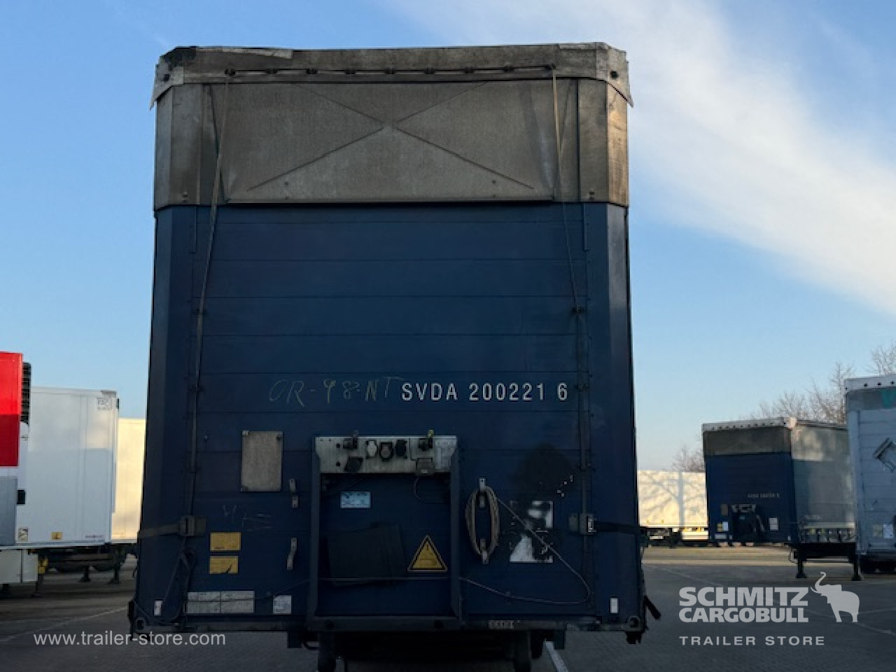 Curtainsider semi-trailer SCHMITZ Oplegger Schuifzeil Mega: picture 13