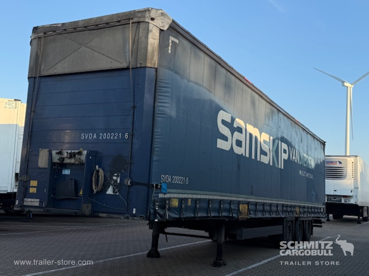 Curtainsider semi-trailer SCHMITZ Oplegger Schuifzeil Mega: picture 11