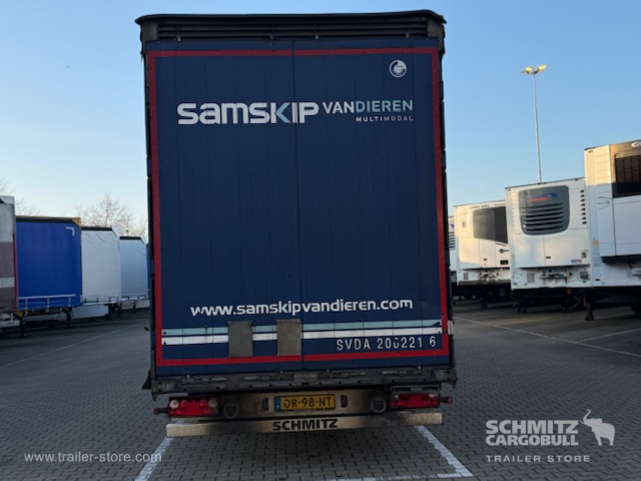 Curtainsider semi-trailer SCHMITZ Oplegger Schuifzeil Mega: picture 12
