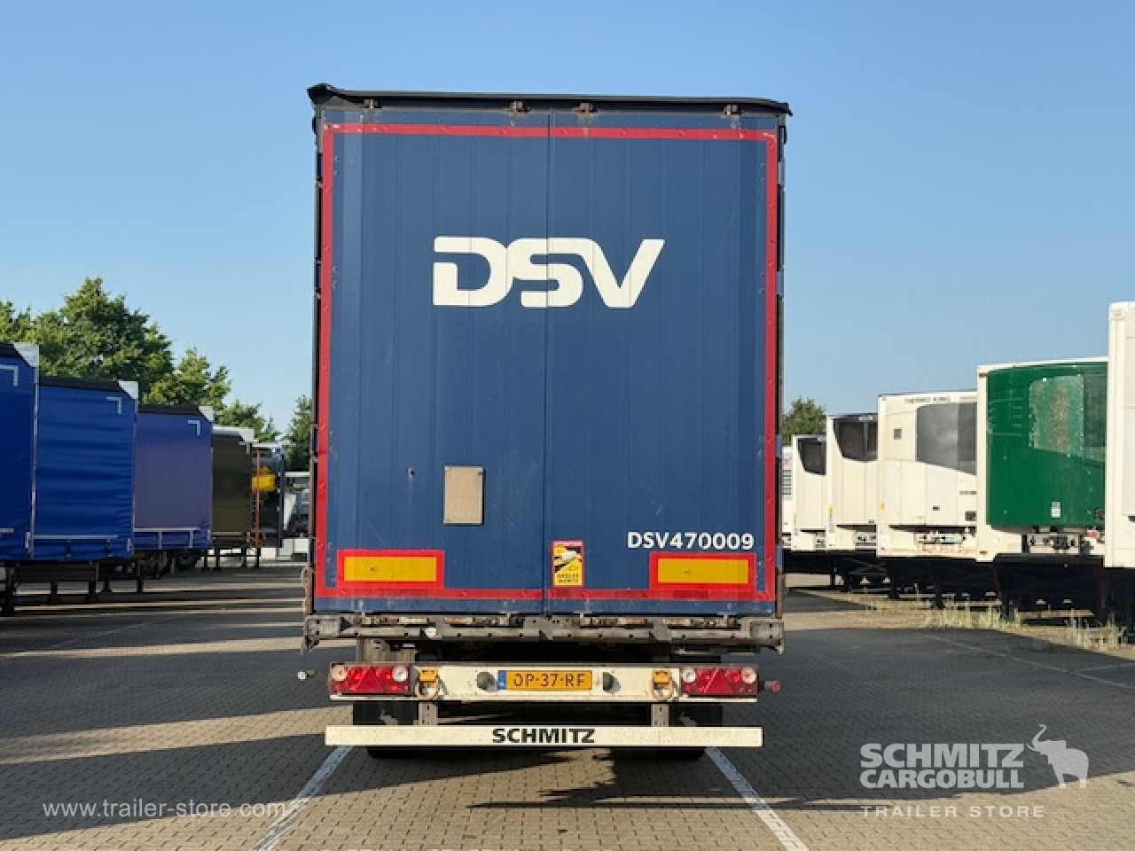 Curtainsider semi-trailer SCHMITZ Oplegger Schuifzeil Standard: picture 13