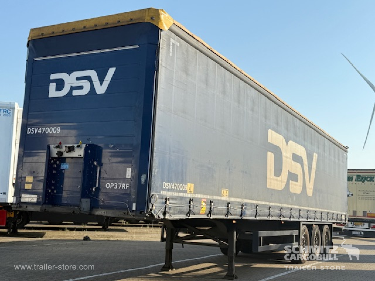 Curtainsider semi-trailer SCHMITZ Oplegger Schuifzeil Standard: picture 8