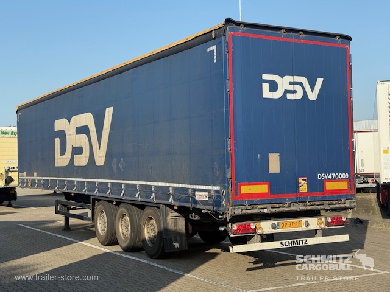 Curtainsider semi-trailer SCHMITZ Oplegger Schuifzeil Standard: picture 11