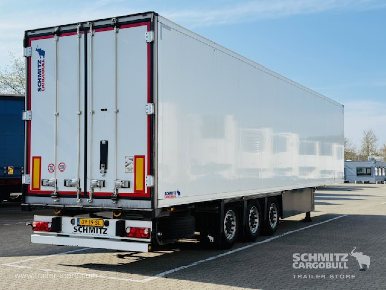 Isothermal semi-trailer SCHMITZ Oplegger Vries Standard: picture 8 Isothermal semi-trailer SCHMITZ Oplegger Vries Standard: picture 8