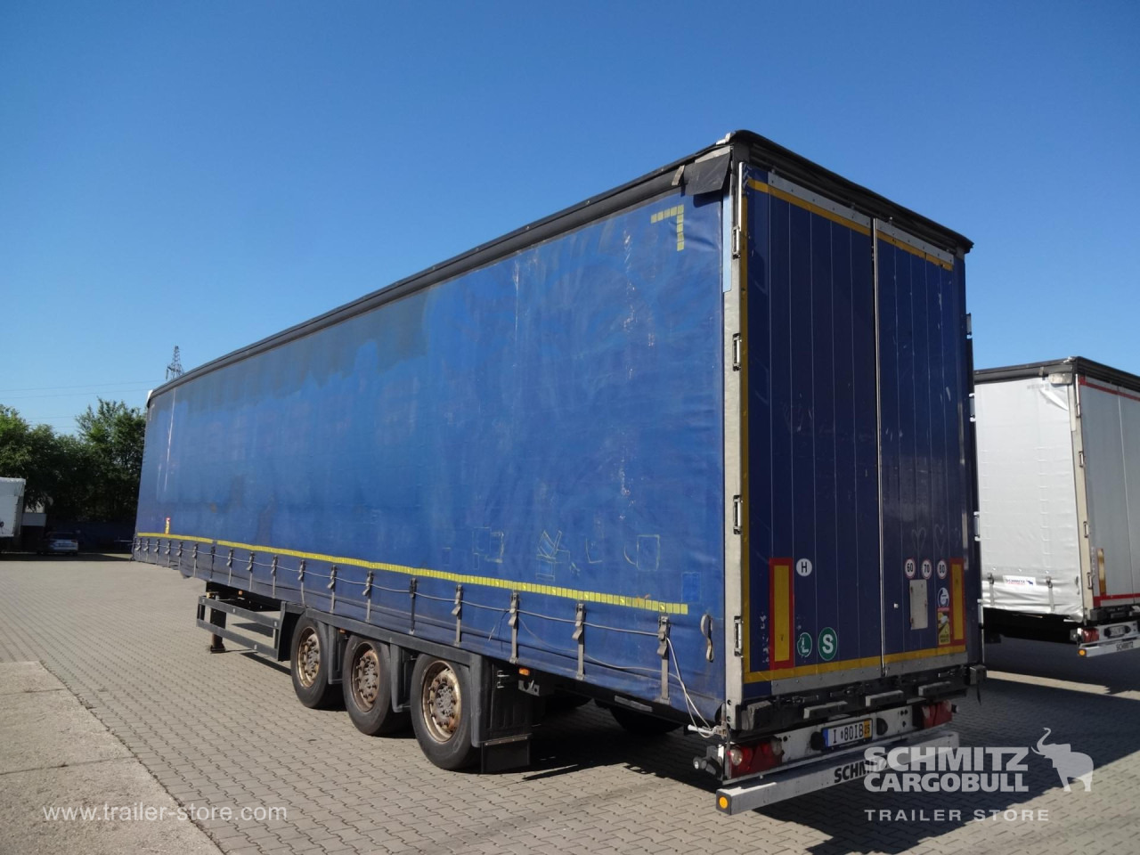 SCHMITZ Curtainsider Mega - Curtainsider semi-trailer: picture 4 SCHMITZ Curtainsider Mega - Curtainsider semi-trailer: picture 4