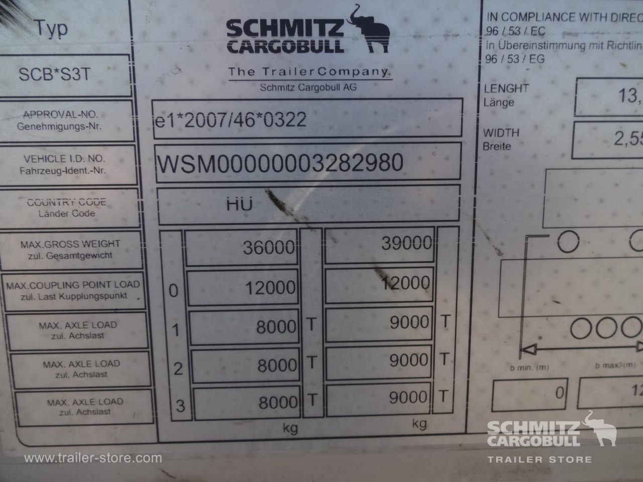 SCHMITZ Curtainsider Varios - Curtainsider semi-trailer: picture 2 SCHMITZ Curtainsider Varios - Curtainsider semi-trailer: picture 2