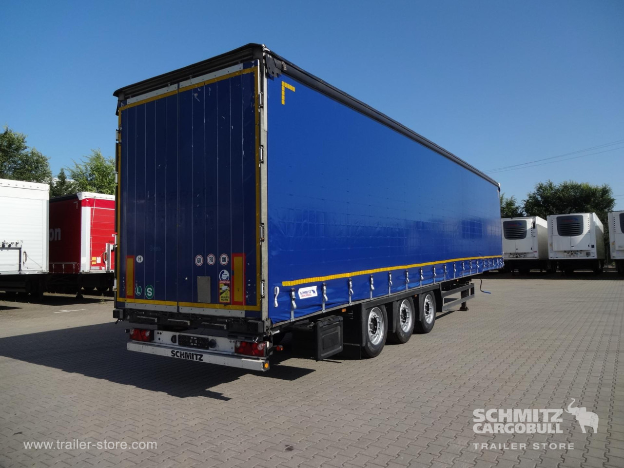 SCHMITZ Curtainsider Varios - Curtainsider semi-trailer: picture 1 SCHMITZ Curtainsider Varios - Curtainsider semi-trailer: picture 1