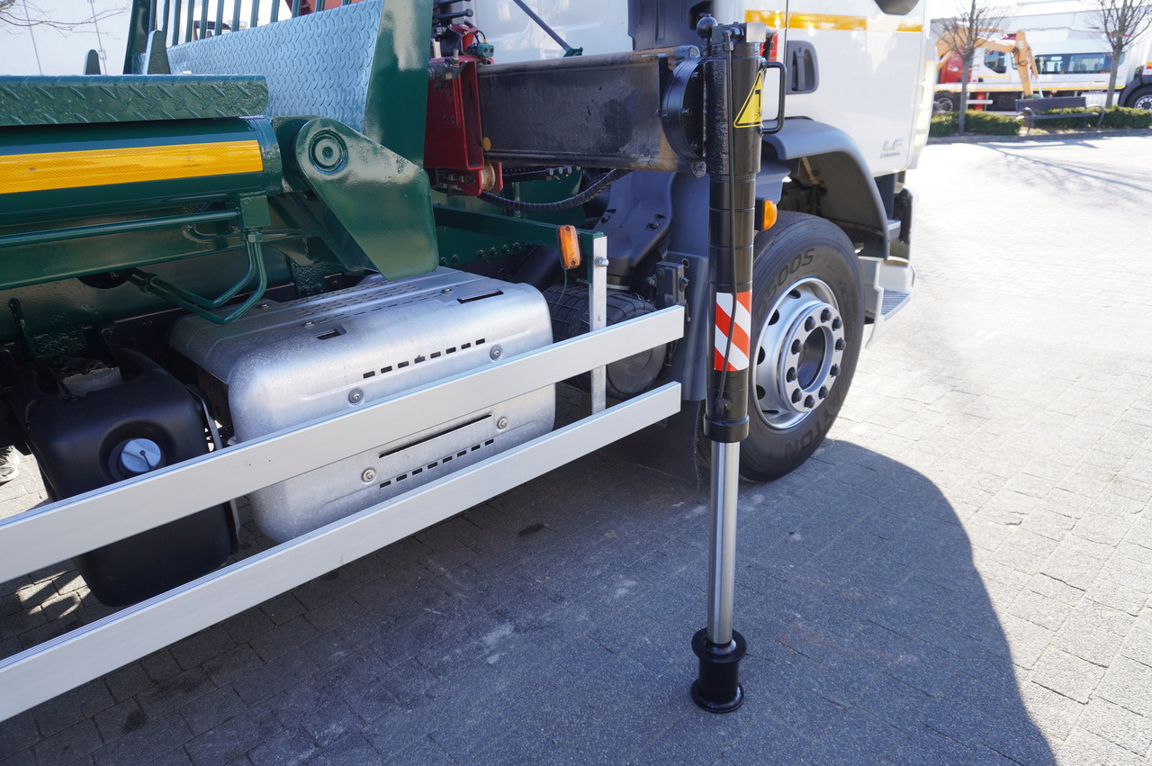 Hook lift truck, Crane truck DAF LF 18.310 E6 / Skip loader Fornal NKR 130V / HDS HMF 735 K2 / Manual gearbox: picture 19