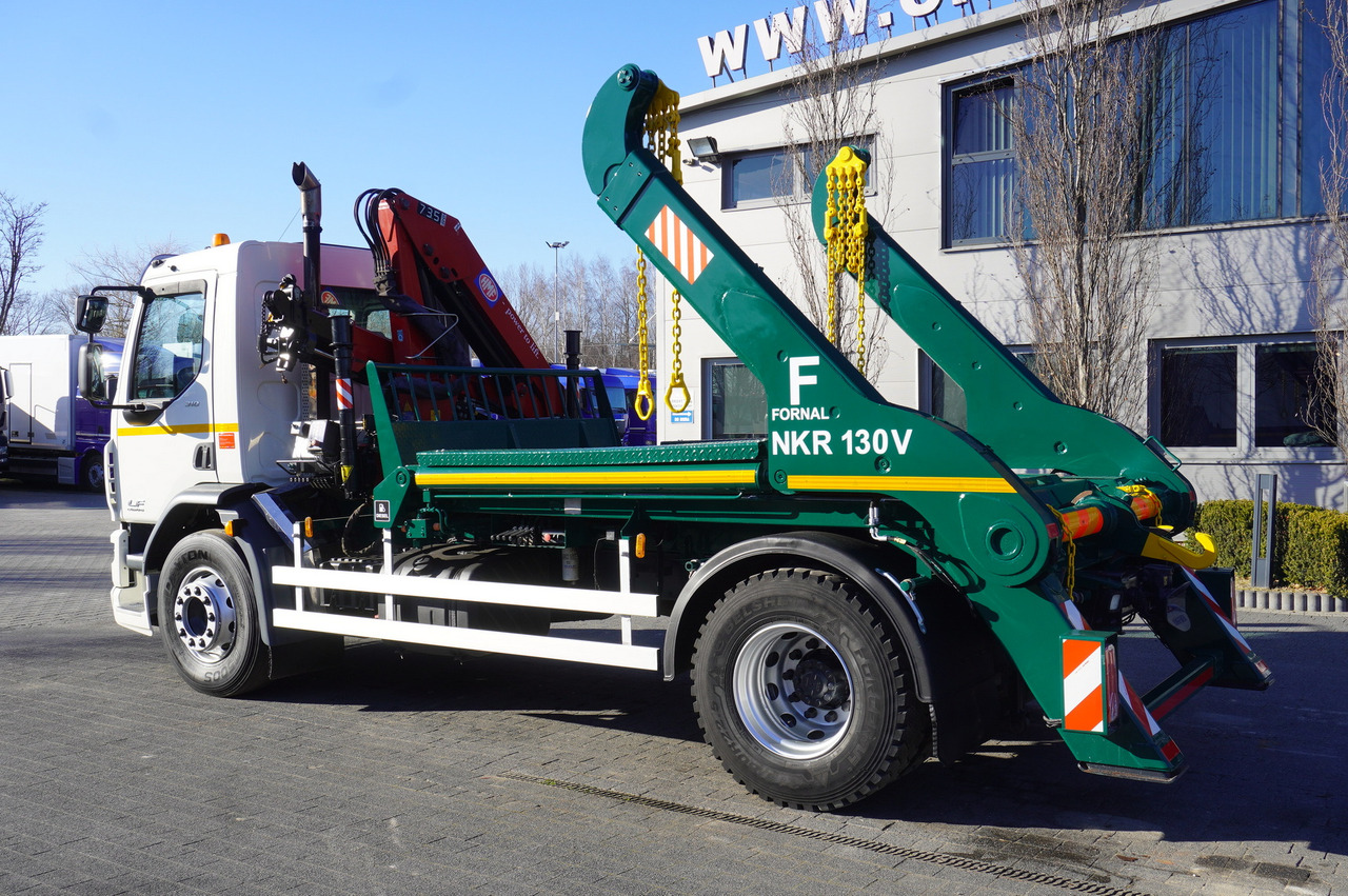 DAF LF 18.310 E6 / Skip loader Fornal NKR 130V / HDS HMF 735 K2 / Manual gearbox - Skip loader truck, Crane truck: picture 5 DAF LF 18.310 E6 / Skip loader Fornal NKR 130V / HDS HMF 735 K2 / Manual gearbox - Skip loader truck, Crane truck: picture 5