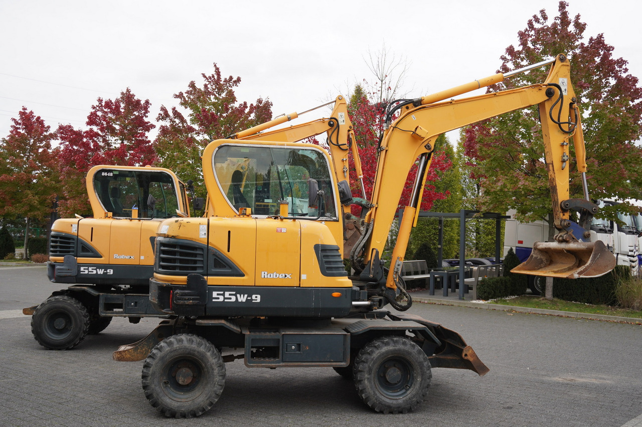 Hyundai Robex 55W-9 Wheeled Excavator 5.5t / 2pcs - Excavator: picture 4 Hyundai Robex 55W-9 Wheeled Excavator 5.5t / 2pcs - Excavator: picture 4