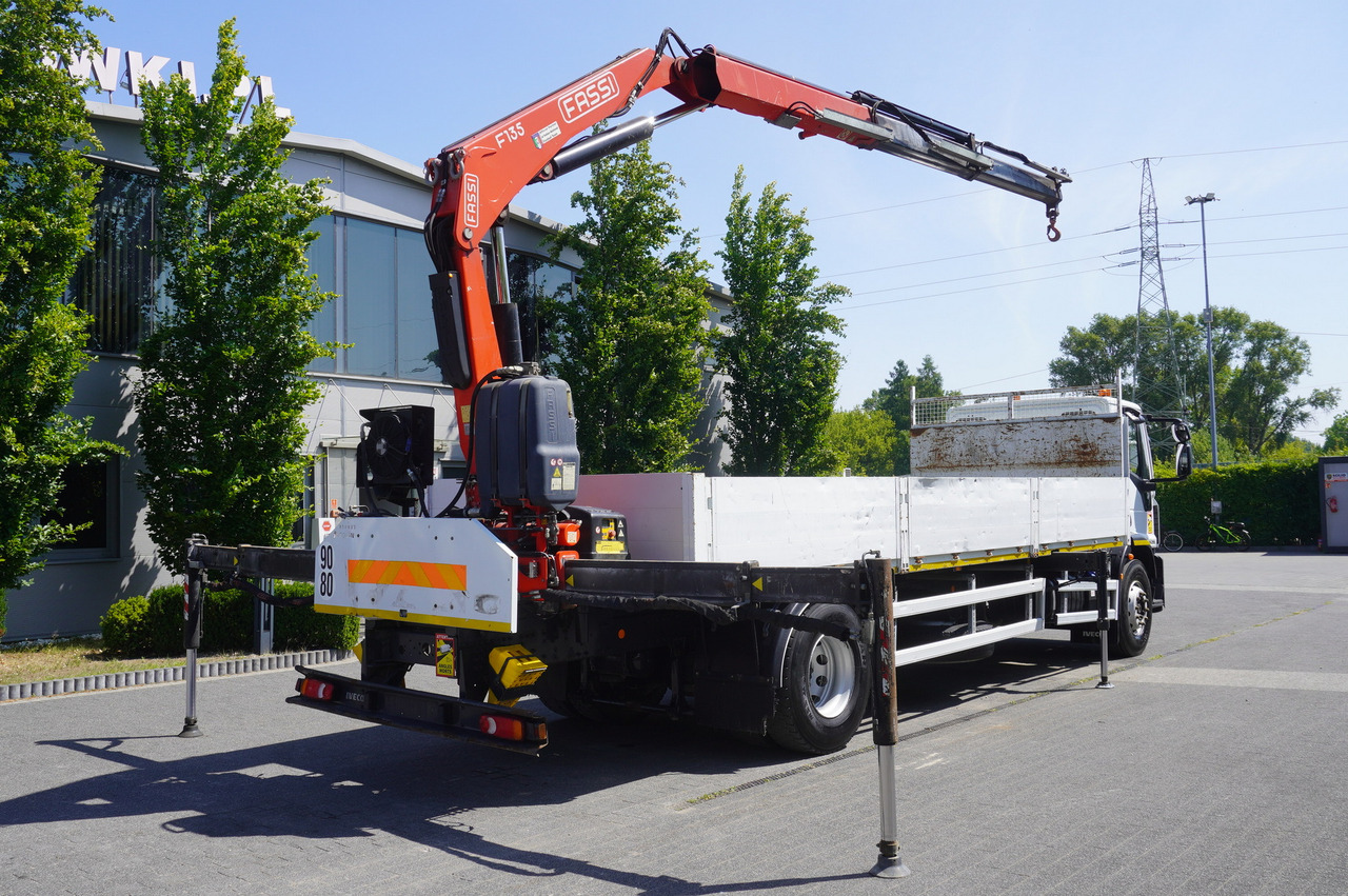 IVECO EUROCARGO 190-280L / FASSI F135A / 8 M / Lift cap. 5580 kg - Dropside/ Flatbed truck, Crane truck: picture 3 IVECO EUROCARGO 190-280L / FASSI F135A / 8 M / Lift cap. 5580 kg - Dropside/ Flatbed truck, Crane truck: picture 3
