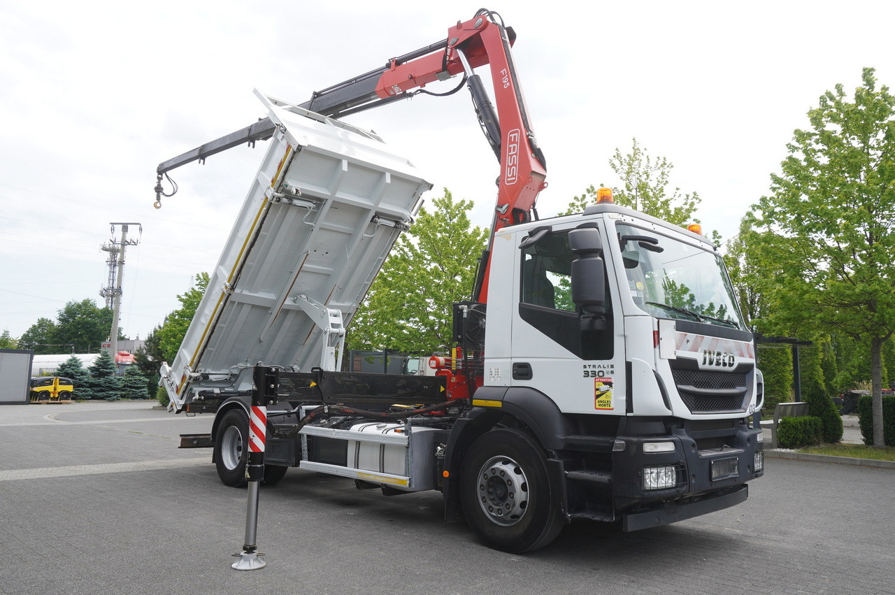 IVECO STRALIS 330 E6 / FASSI 195A 8.5 T / 3-side tipper on lease IVECO STRALIS 330 E6 / FASSI 195A 8.5 T / 3-side tipper: picture 7 IVECO STRALIS 330 E6 / FASSI 195A 8.5 T / 3-side tipper on lease IVECO STRALIS 330 E6 / FASSI 195A 8.5 T / 3-side tipper: picture 7