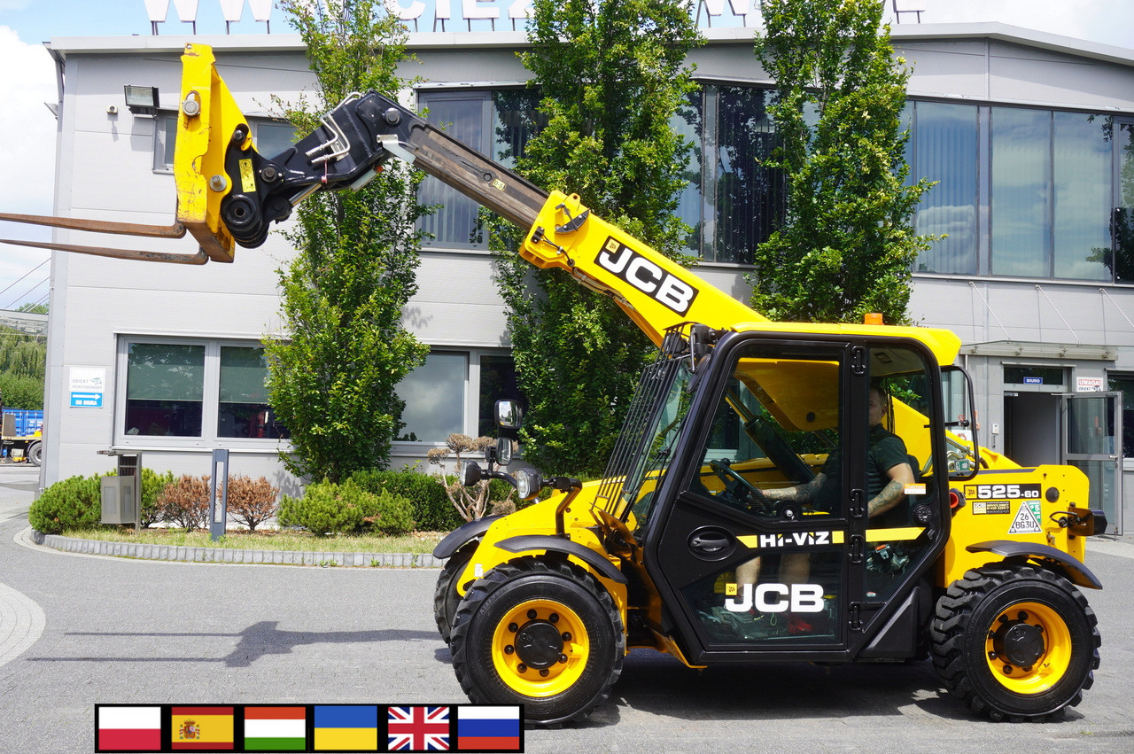 JCB 525-60T5 / 2022 / 860 MTH! / 2.5 T / Reach 6 m / joystick - Telescopic handler: picture 1 JCB 525-60T5 / 2022 / 860 MTH! / 2.5 T / Reach 6 m / joystick - Telescopic handler: picture 1