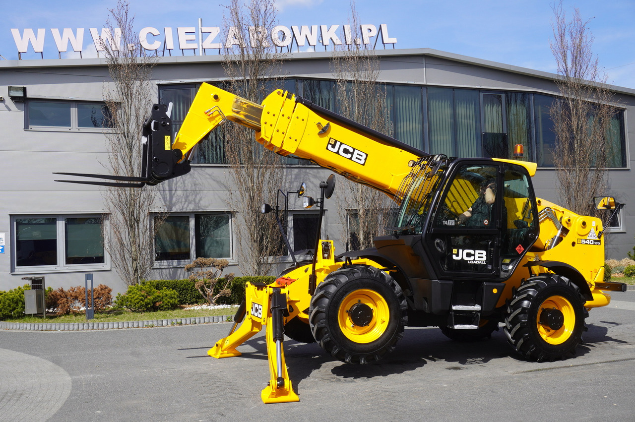 JCB 540-170 Telescopic Loader / 17m / joystick - Wheel loader: picture 1 JCB 540-170 Telescopic Loader / 17m / joystick - Wheel loader: picture 1