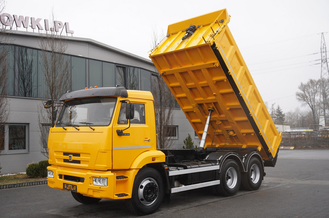 KAMAZ T2530 E5 6×4 / 3-sided tipper - Tipper, Crane truck: picture 1 KAMAZ T2530 E5 6×4 / 3-sided tipper - Tipper, Crane truck: picture 1