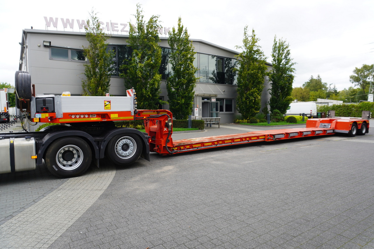 KÄSSBOHRER LB2 TIEF-BETT low loader semi-trailer / 16.5 m / Extendable semi-trailer / steered axles / 2 units - Low loader semi-trailer: picture 3 KÄSSBOHRER LB2 TIEF-BETT low loader semi-trailer / 16.5 m / Extendable semi-trailer / steered axles / 2 units - Low loader semi-trailer: picture 3
