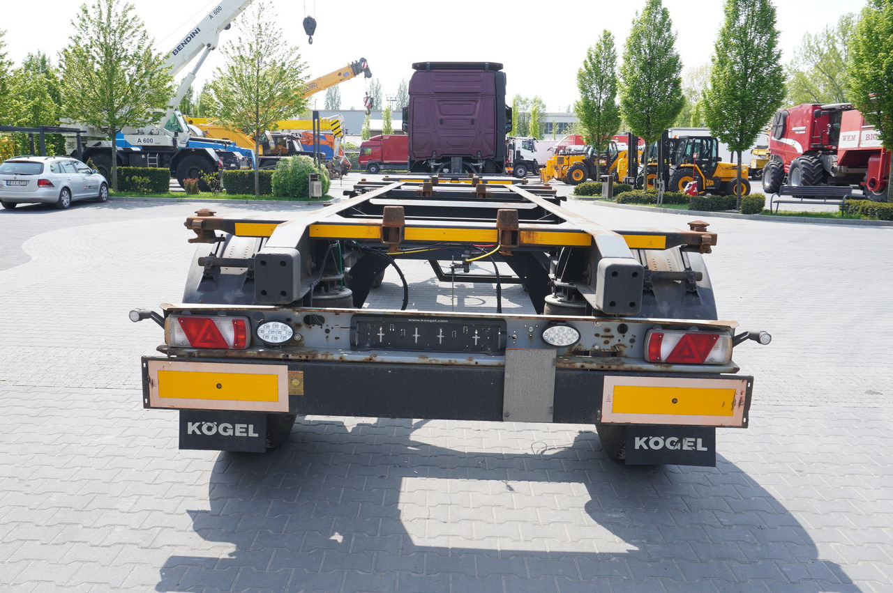 KOGEL AWE 18, two-axle, BDF, 7.5m chassis , air suspension, SAF axles - Chassis trailer: picture 5 KOGEL AWE 18, two-axle, BDF, 7.5m chassis , air suspension, SAF axles - Chassis trailer: picture 5