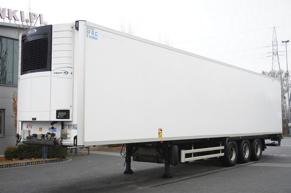 LAMBERET refrigerated semi-trailer / Carrier Vector 1550 unit - Refrigerator semi-trailer: picture 2 LAMBERET refrigerated semi-trailer / Carrier Vector 1550 unit - Refrigerator semi-trailer: picture 2