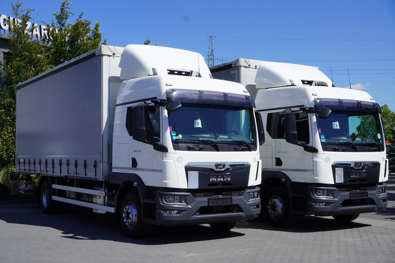 MAN TGM 15.290 Curtainsider / Glob / Manual / 2 beds / 17 EPAL - Curtainsider truck: picture 1 MAN TGM 15.290 Curtainsider / Glob / Manual / 2 beds / 17 EPAL - Curtainsider truck: picture 1