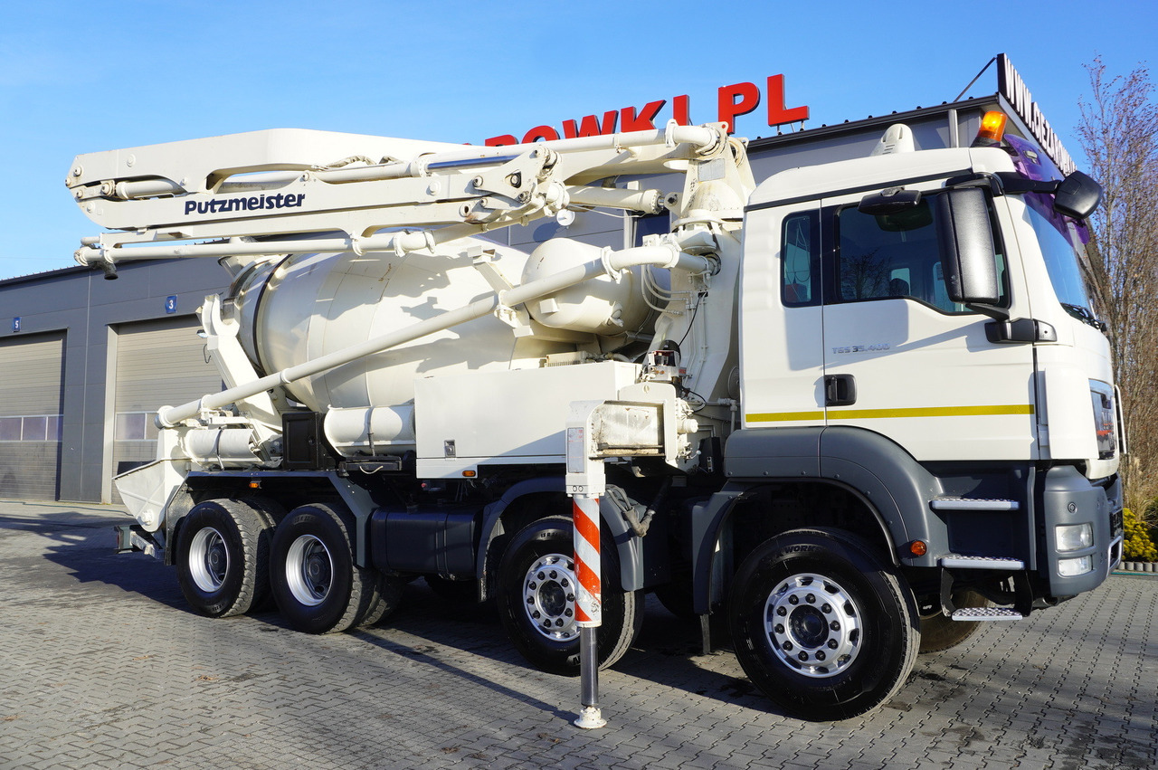 MAN TGS 32.400 8x4 Concrete Mixer Pump truck / 426 MTH !!! / 18 meters - Concrete pump truck: picture 3 MAN TGS 32.400 8x4 Concrete Mixer Pump truck / 426 MTH !!! / 18 meters - Concrete pump truck: picture 3