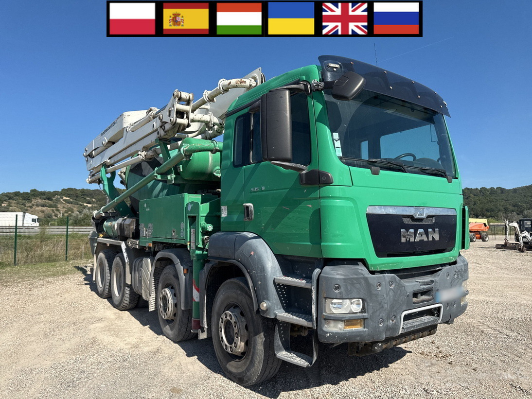 MAN TGS 35.480 8x4 Concrete Mixer Pump truck / Putzmeister M24-3 / 1600 MTH! - Concrete pump truck: picture 1 MAN TGS 35.480 8x4 Concrete Mixer Pump truck / Putzmeister M24-3 / 1600 MTH! - Concrete pump truck: picture 1