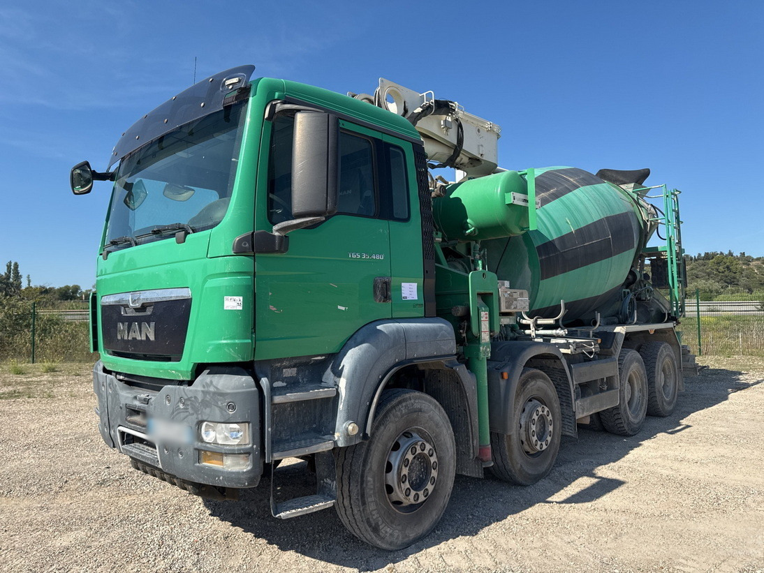MAN TGS 35.480 8x4 Concrete Mixer Pump truck / Putzmeister M24-3 / 1600 MTH! - Concrete mixer truck: picture 2 MAN TGS 35.480 8x4 Concrete Mixer Pump truck / Putzmeister M24-3 / 1600 MTH! - Concrete mixer truck: picture 2