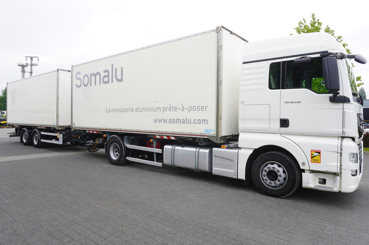 MAN TGX 18.430 / 18 EPAL box / Fruehauf 18 EPAL box trailer / 2021 - Box truck: picture 4 MAN TGX 18.430 / 18 EPAL box / Fruehauf 18 EPAL box trailer / 2021 - Box truck: picture 4