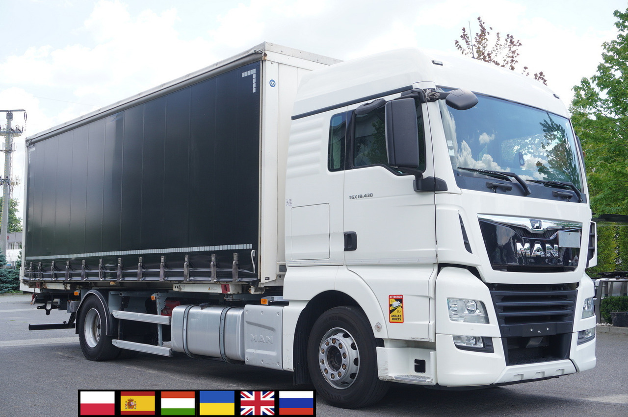 MAN TGX 18.430 / Curtainsider 18 EPAL / sleeping cab / 2021 - Curtainsider truck: picture 1 MAN TGX 18.430 / Curtainsider 18 EPAL / sleeping cab / 2021 - Curtainsider truck: picture 1