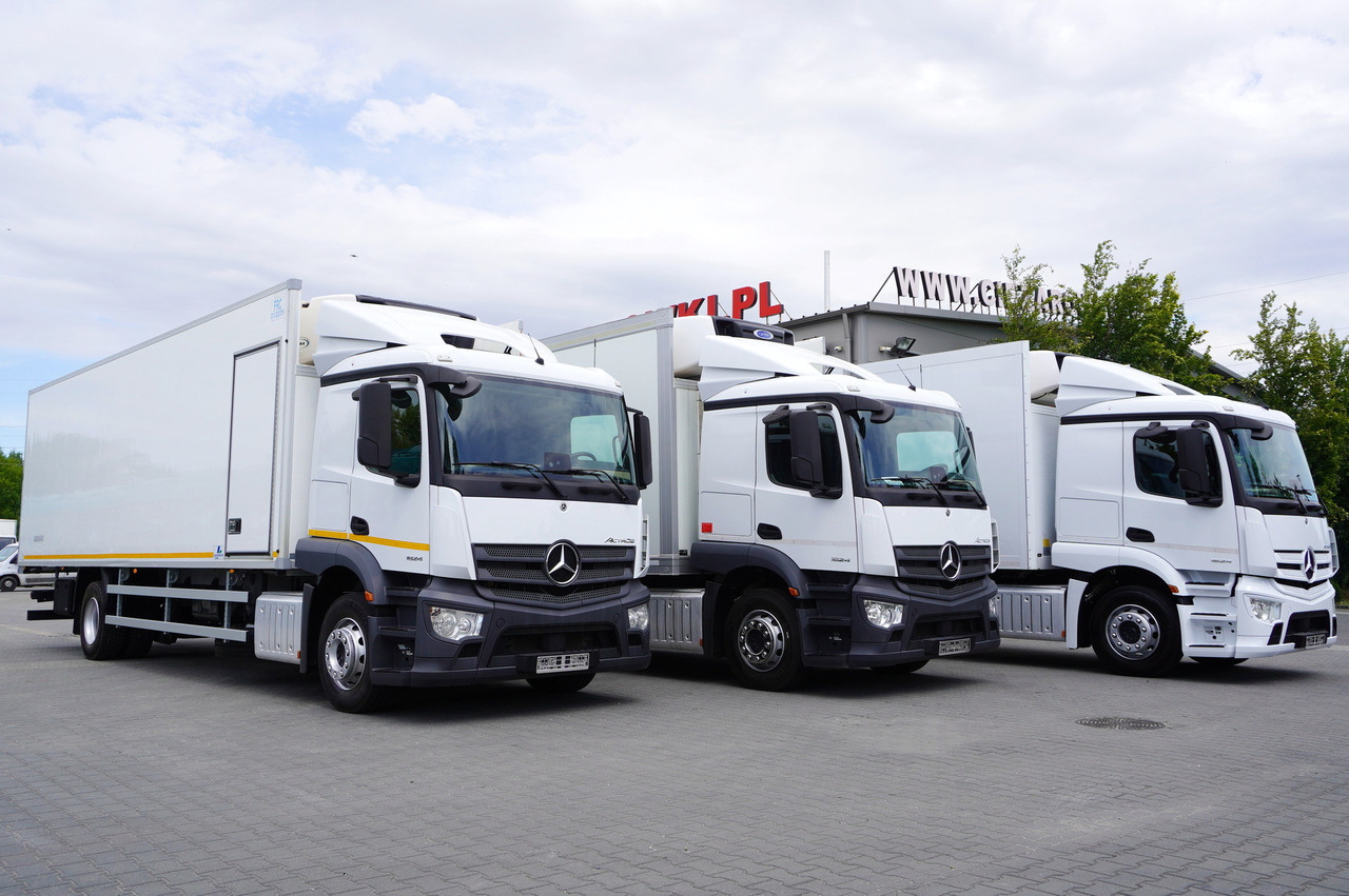 MERCEDES-BENZ Actros 1824 / Refrigerator 22 EPAL / Carrier Supra 1250 / Sleeping cabin / 3 units - Refrigerator truck: picture 3 MERCEDES-BENZ Actros 1824 / Refrigerator 22 EPAL / Carrier Supra 1250 / Sleeping cabin / 3 units - Refrigerator truck: picture 3