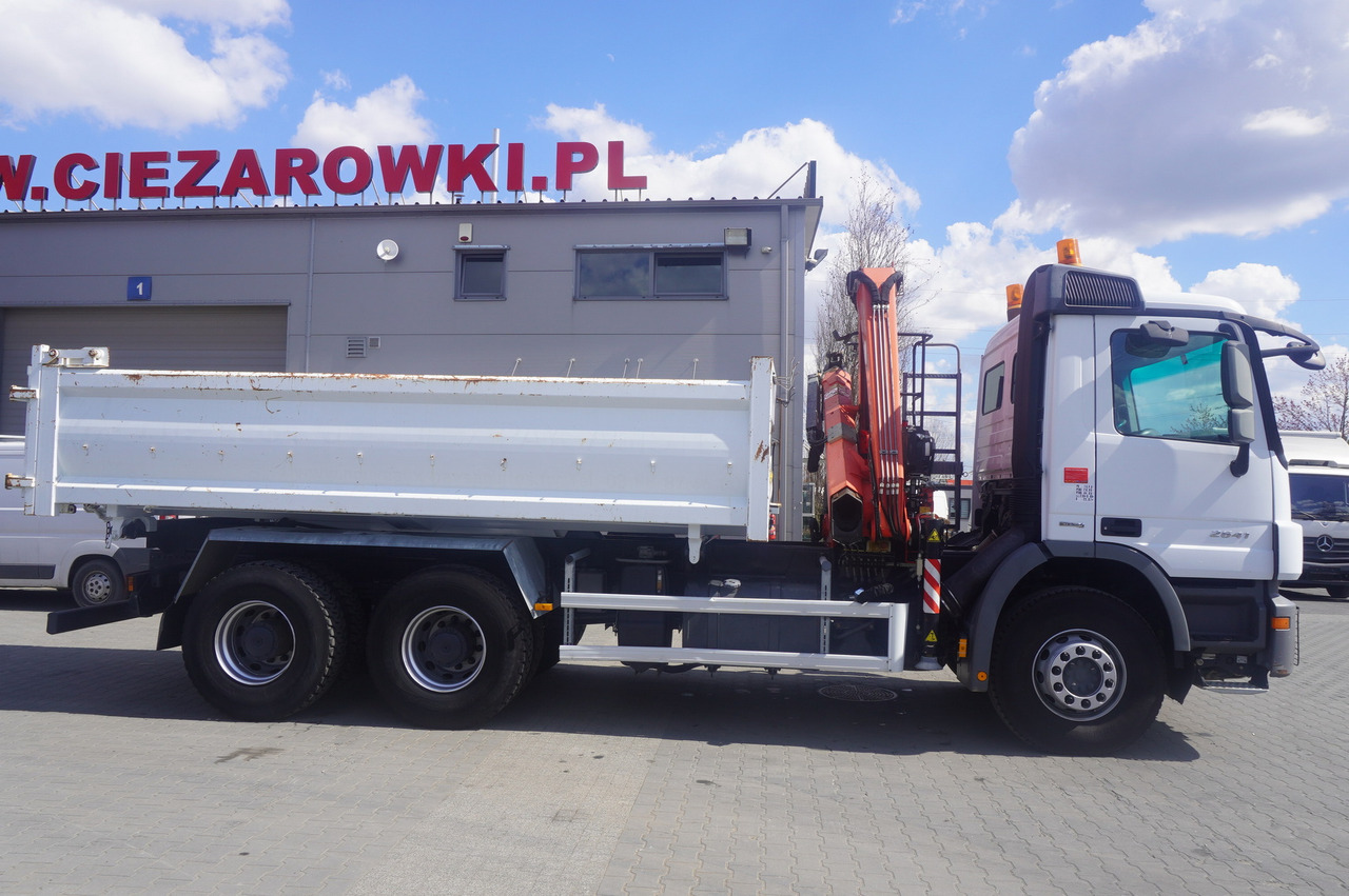 MERCEDES-BENZ Actros 2641 6×4 E5 / Crane / Dumper / 110000 km! on lease MERCEDES-BENZ Actros 2641 6×4 E5 / Crane / Dumper / 110000 km!: picture 11