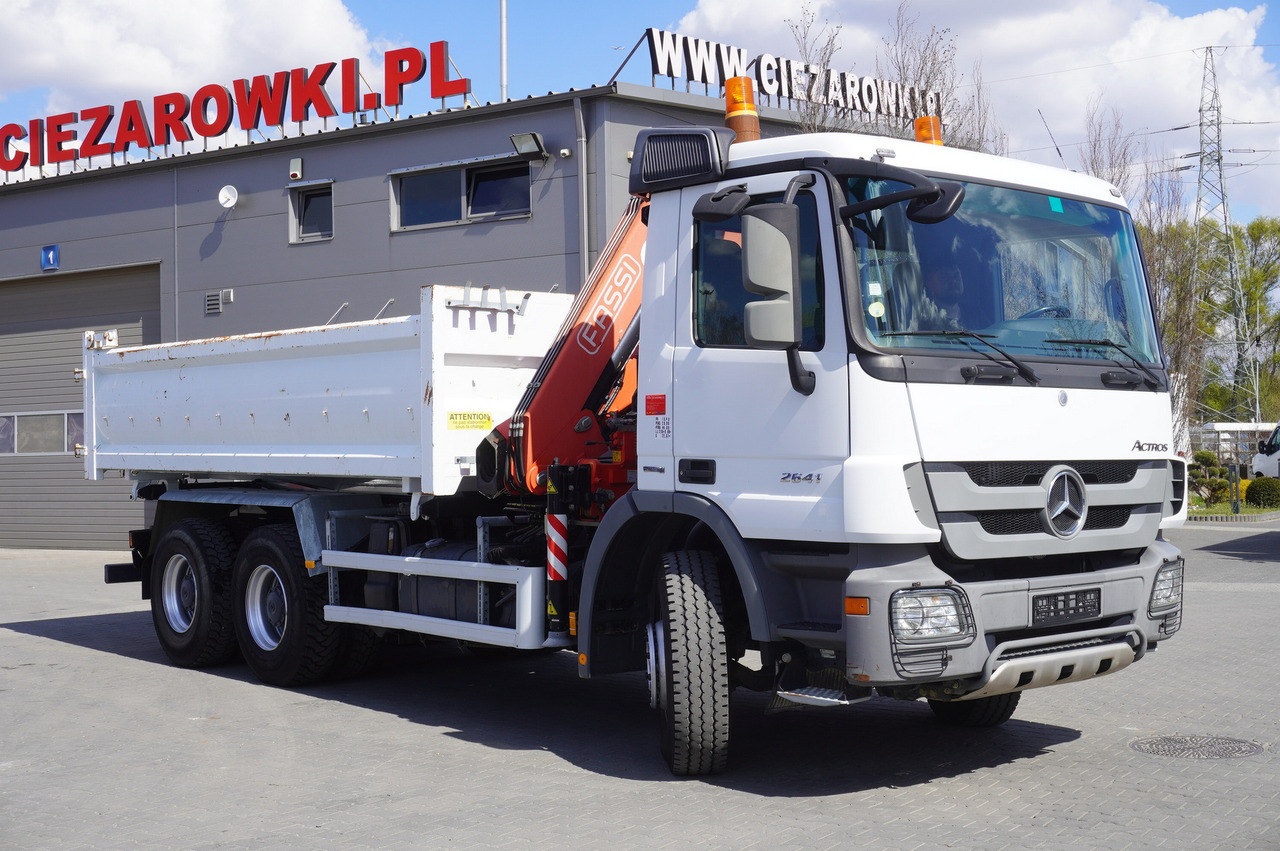MERCEDES-BENZ Actros 2641 6×4 E5 / Crane / Dumper / 110000 km! on lease MERCEDES-BENZ Actros 2641 6×4 E5 / Crane / Dumper / 110000 km!: picture 8