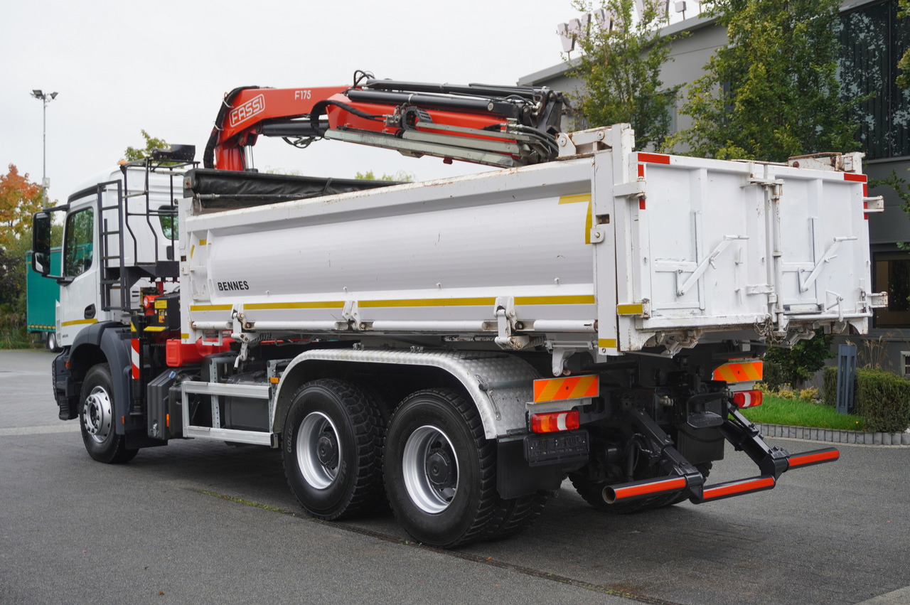 MERCEDES-BENZ Arocs 2636 6x4 / Fassi F175 / 7.7 t / 10 m / 2-side tipper / Bortmatic - Crane truck: picture 5 MERCEDES-BENZ Arocs 2636 6x4 / Fassi F175 / 7.7 t / 10 m / 2-side tipper / Bortmatic - Crane truck: picture 5
